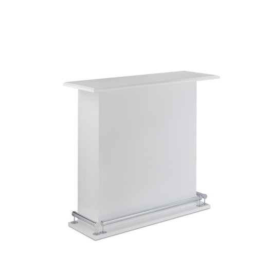 Kite Bar Table, White High Gloss