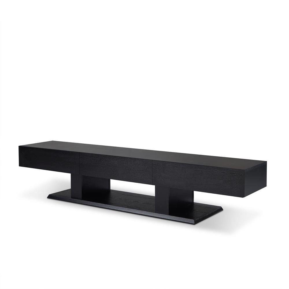 Follian TV Stand, Black