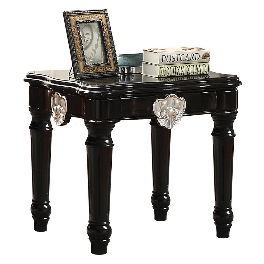 Ernestine End Table, Black  (82112)