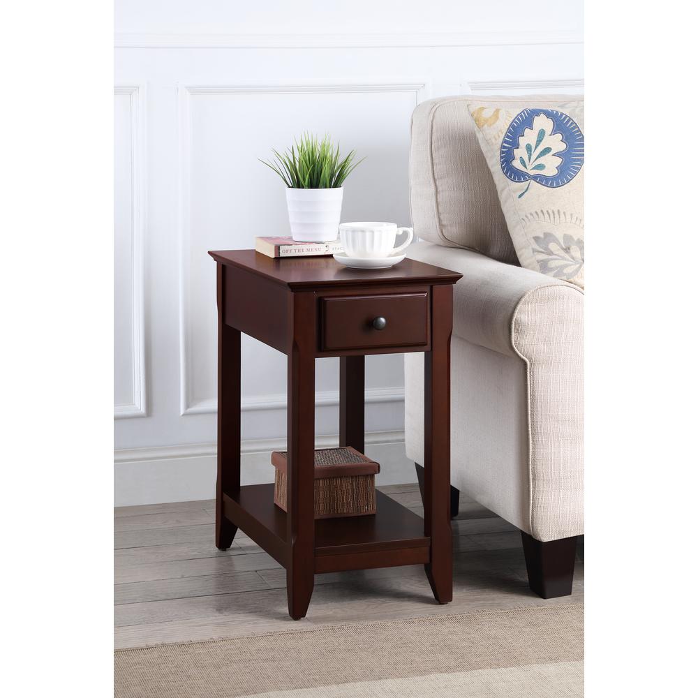 Accent Table, Espresso Finish 82742