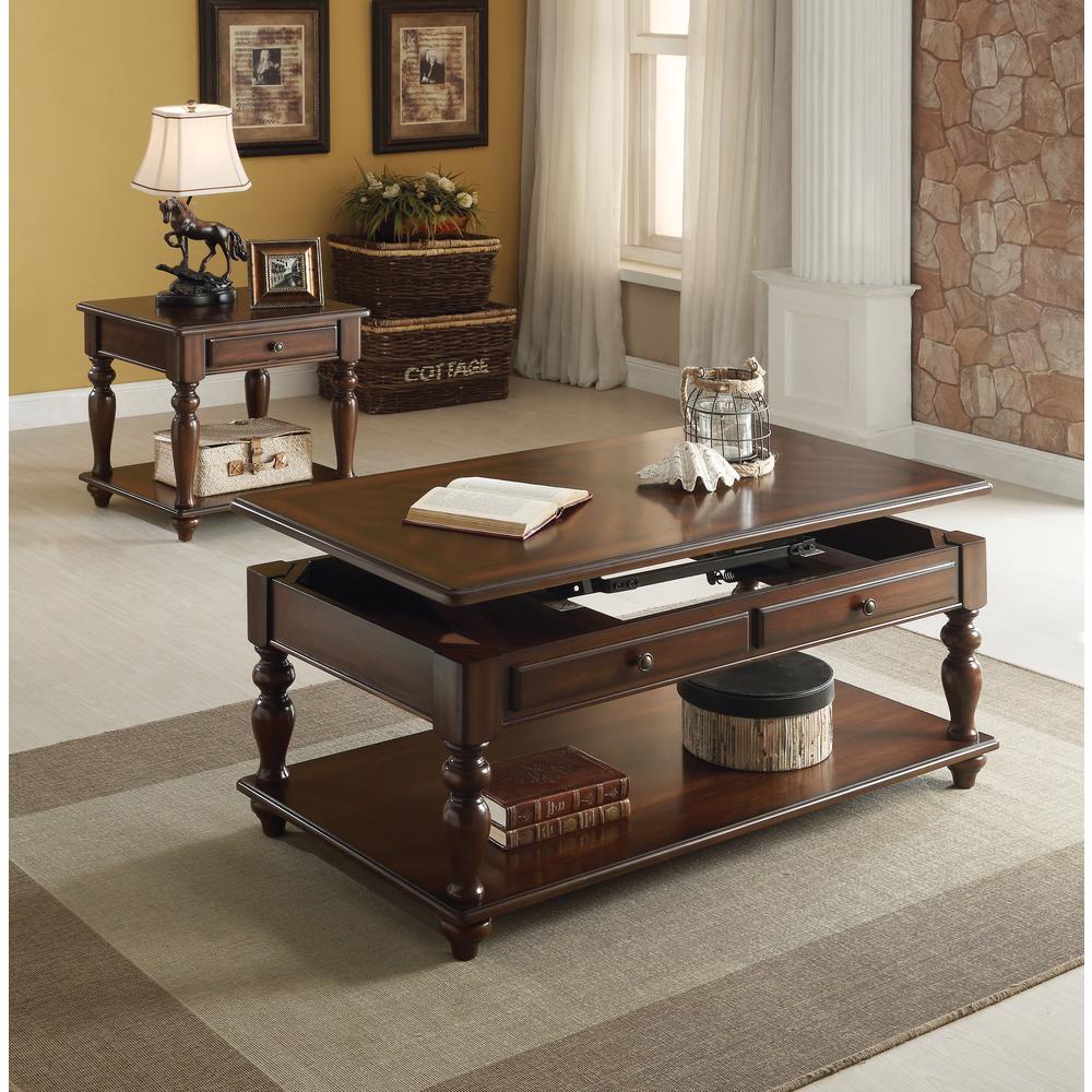 Farrel End Table, Walnut (82746)