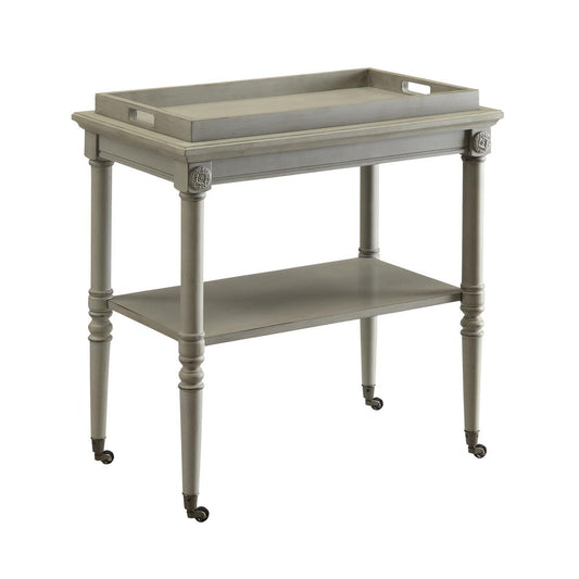 Frisco Tray Table, Antique Green