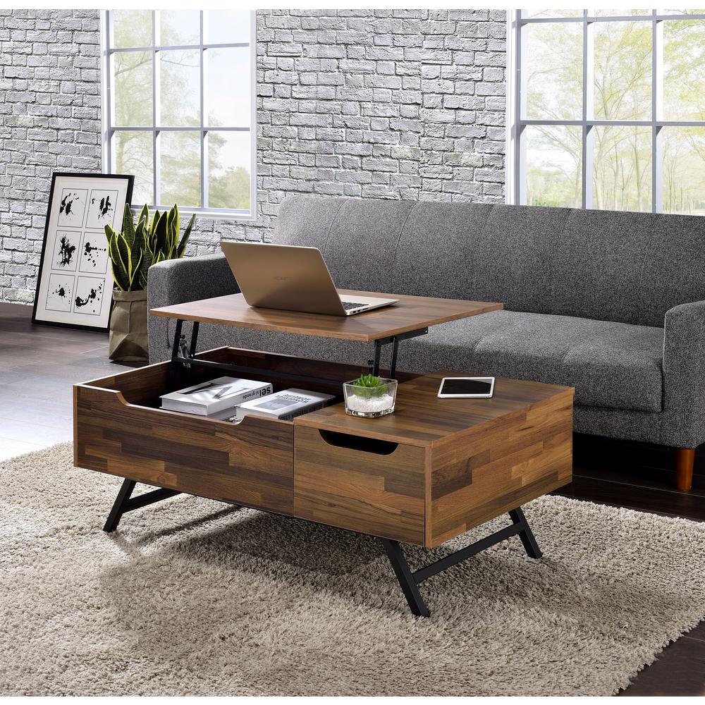 Coffee Table w/Lift Top, Walnut 83145