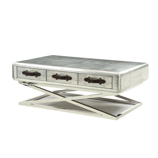 Brancaster Coffee Table, Aluminum