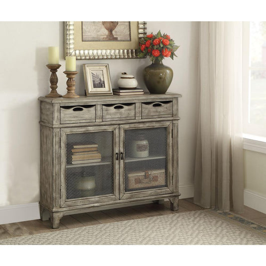 Vernon Console Table, Weathered Gray