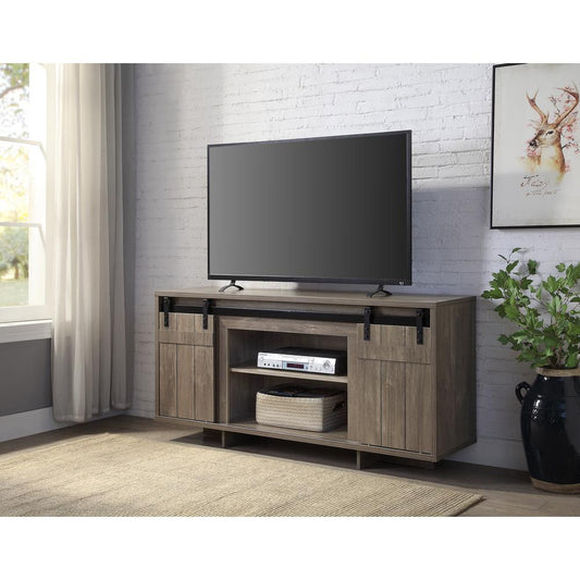 ACME Bellarosa TV Stand, Gray Washed