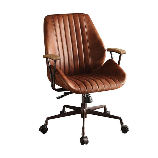 Hamilton Executive Office Chair, Cocoa Top Grain Leather