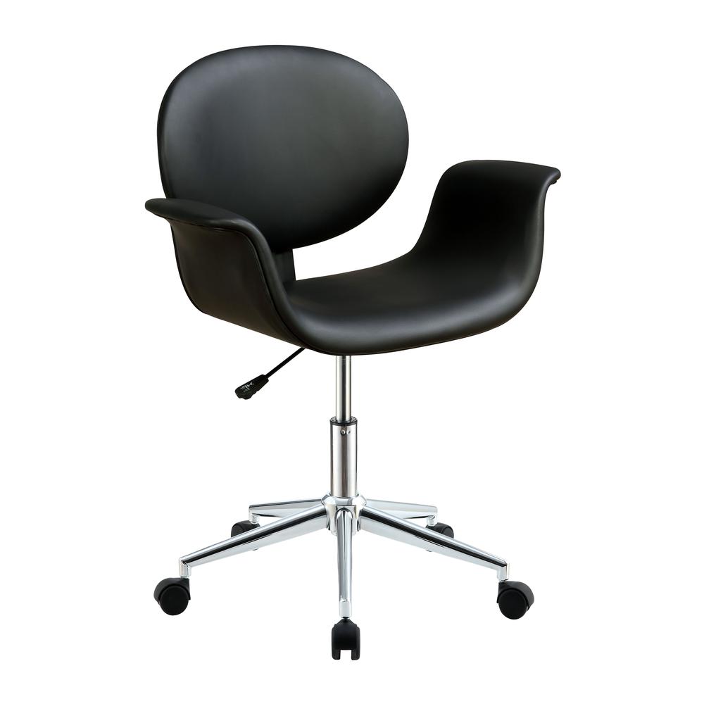 Camila Office Chair, Black PU