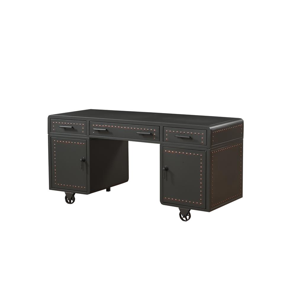 Actaki Desk, Sandy Gray (1Set/3Ctn)