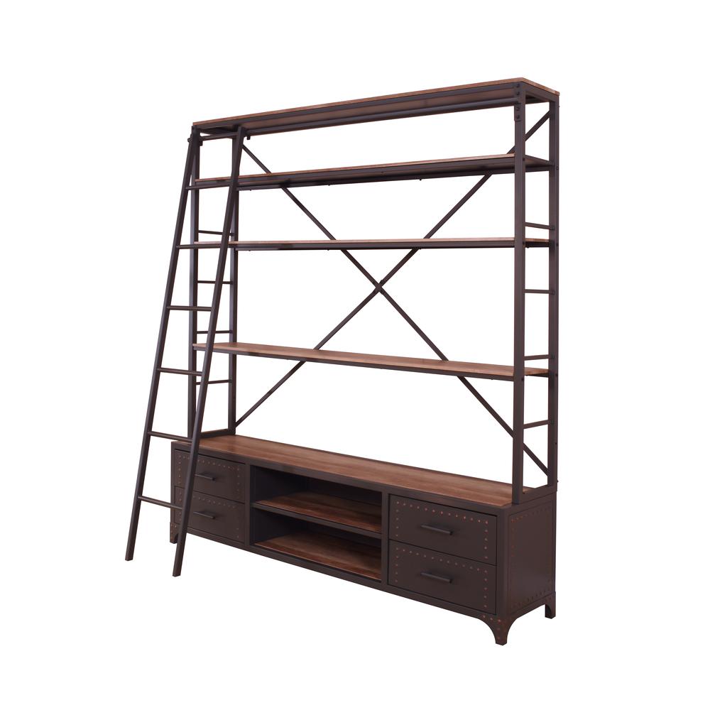 Actaki Bookshelf, Sandy Gray (1Set/3Ctn)