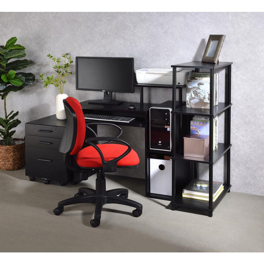 Computer Desk, Black Finish 92764