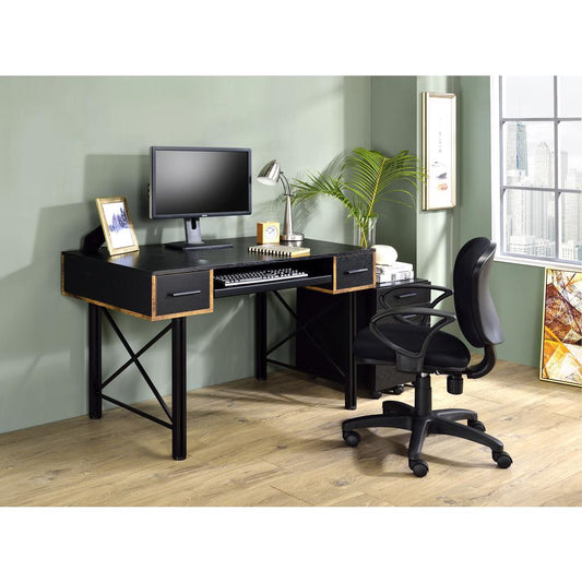 Computer Desk, Black Finish 92799