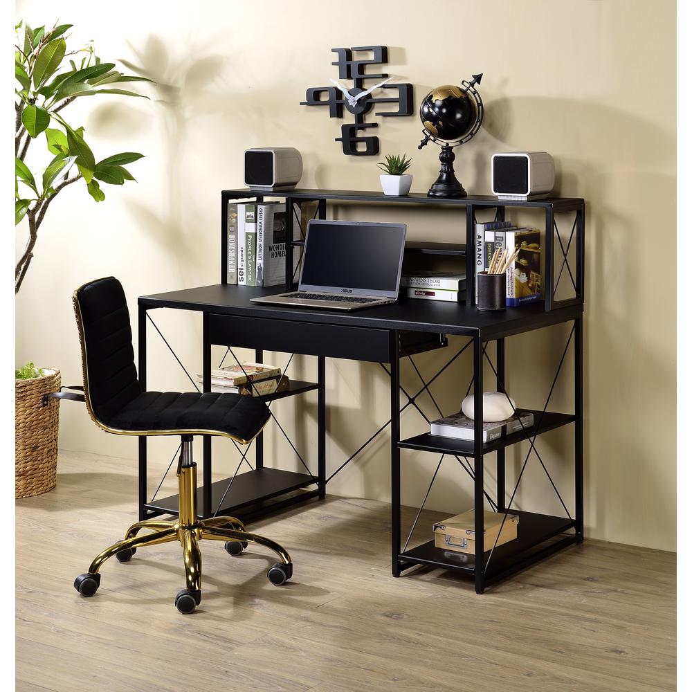 Music Recording Studio Desk, Black 92877