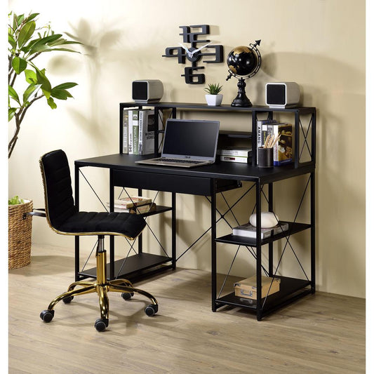 Music Recording Studio Desk, Black 92877