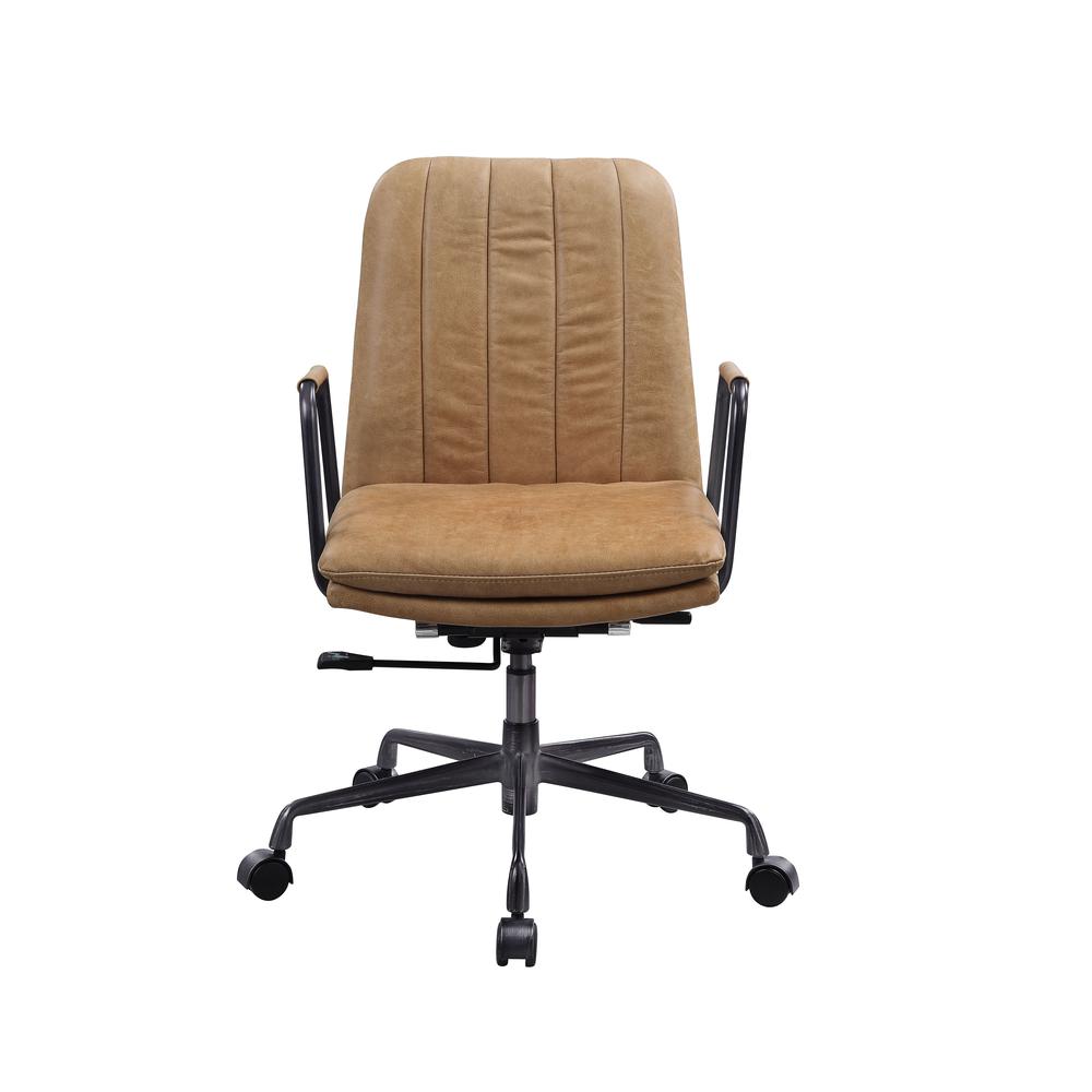 Eclarn Office Chair, Rum Top Grain Leather (93174)