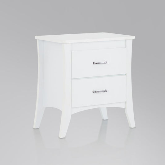 Babb Night Table, White