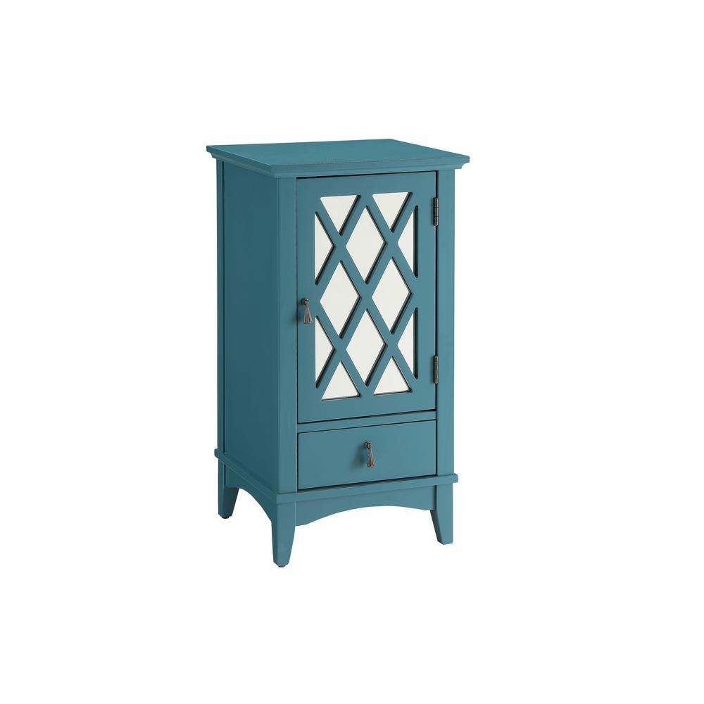 Ceara Side Table, Teal