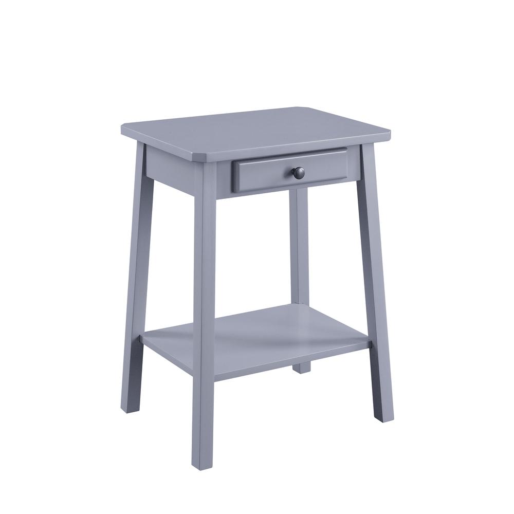 Accent Table, Gray Finish 97860