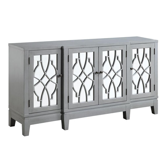 Magdi Console Table, Antique Gray Finish (AC00196)