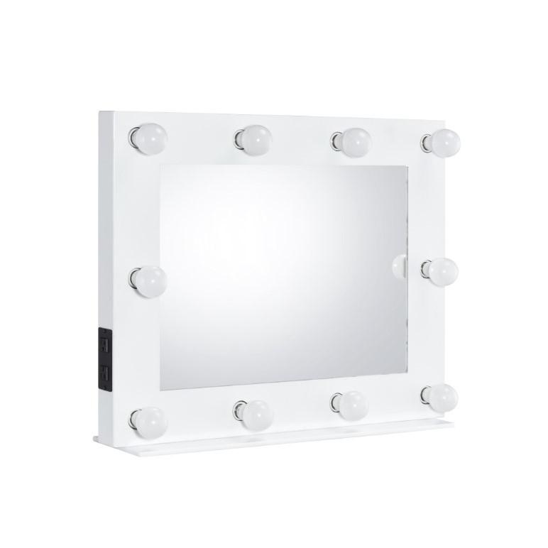 ACME Avery Accent Mirror, White Finish