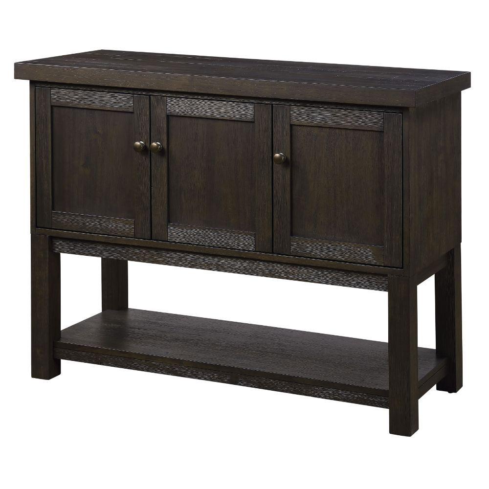 Haddie Distressed Walnut Server