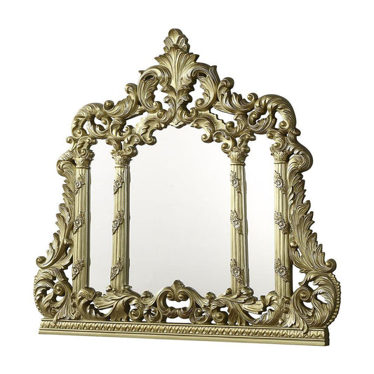 Cabriole Gold Finish Mirror