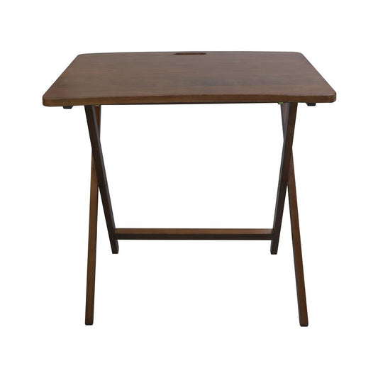 Arizona Folding Table with Solid American Gum - Walnut