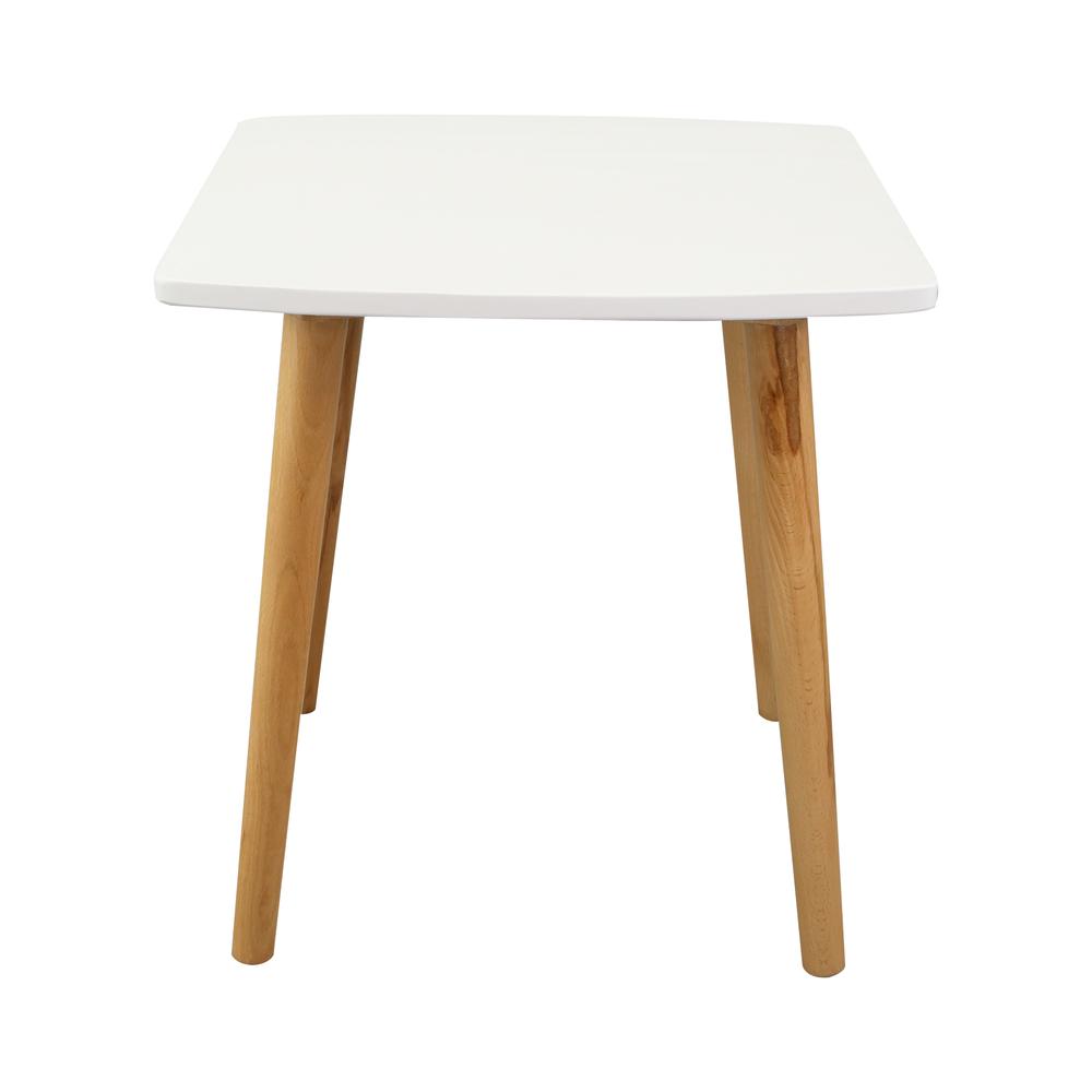 Ezly Mid-Century Style Wooden End Table