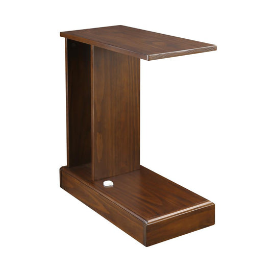 Monroe C-Table with Concealed Drawer, Concealment Furniture