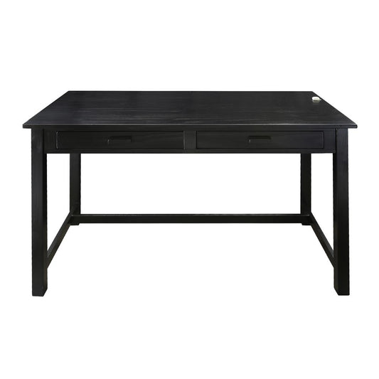 Jefferson Work Desk with Concealed Side Drawer, Concealment Furniture