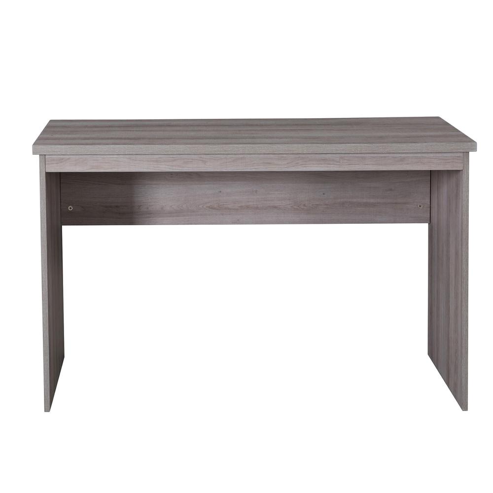 Studio Space 47" Modern Design Home Office Shell Desk Series with A Simulated Cherry Wood Finish Table Top