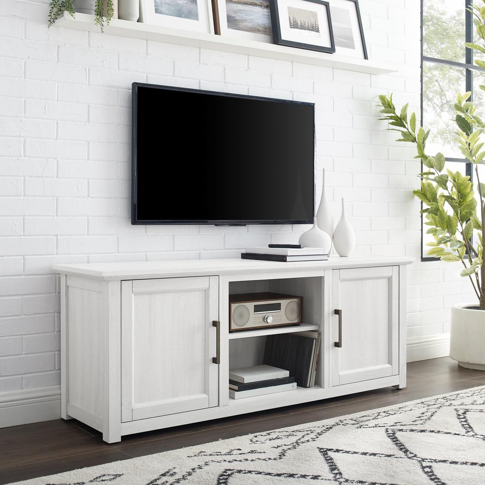 Camden 58" Low Profile Tv Stand Whitewash