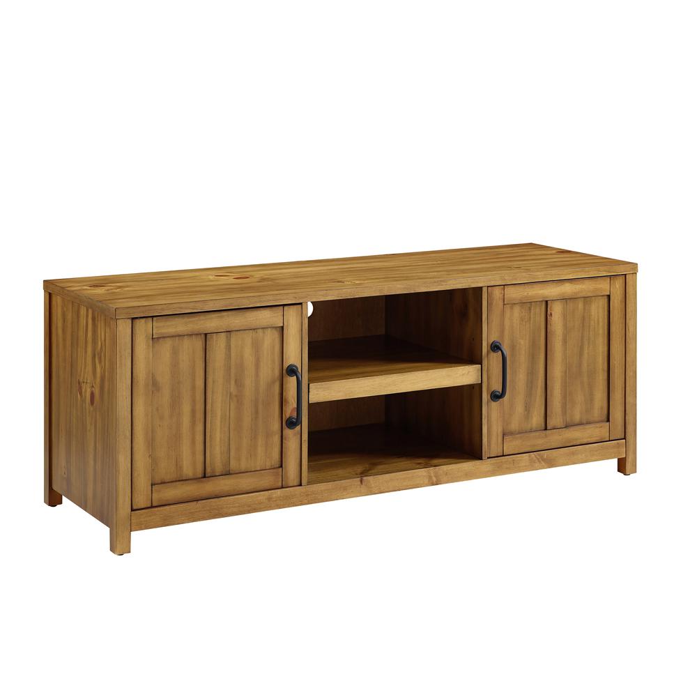 60" Roots Tv Stand Natural