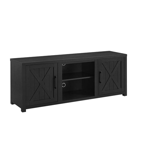 Gordon 58" Low Profile Tv Stand Black