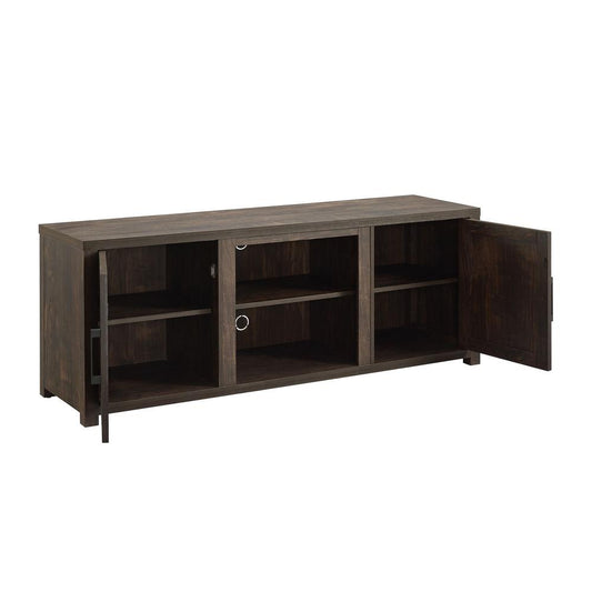 Gordon 58" Low Profile Tv Stand Dark Walnut