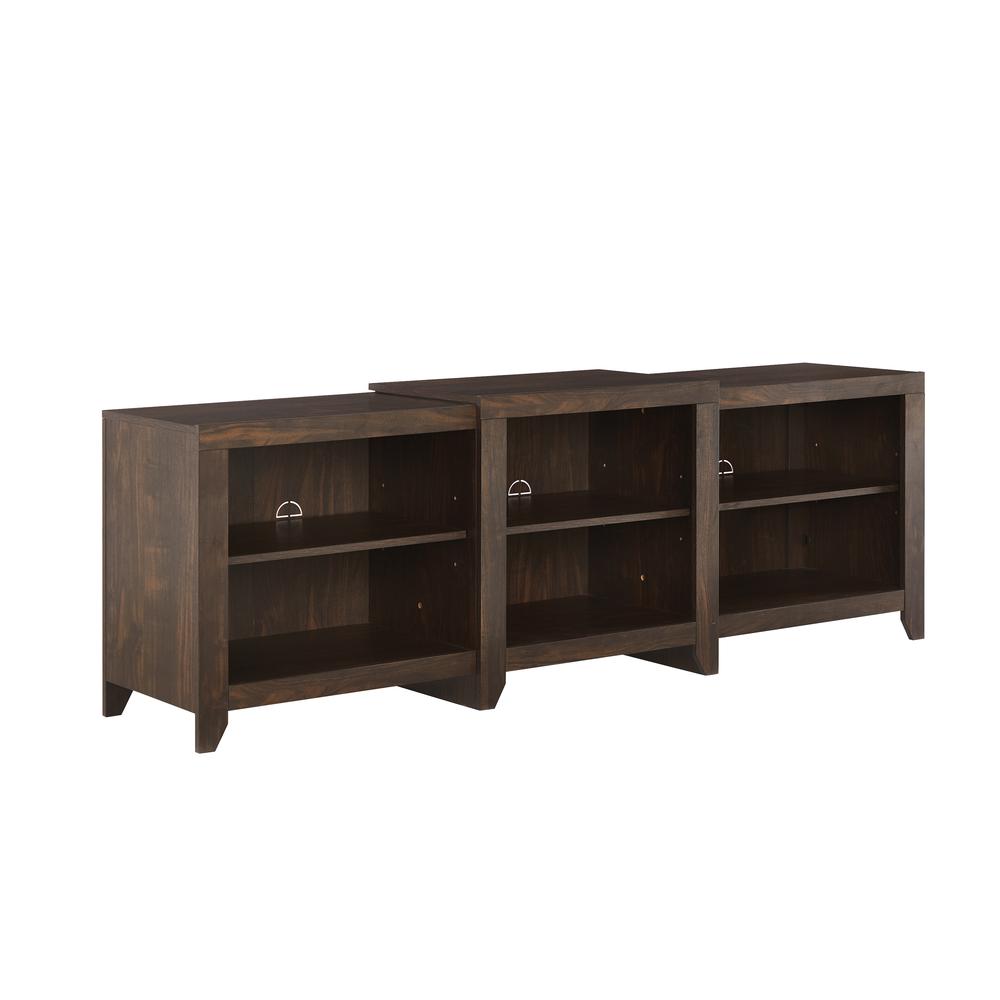 Ronin 69" Low Profile Tv Stand Dark Walnut