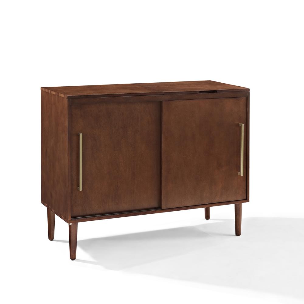 Everett Media Console Mahogany