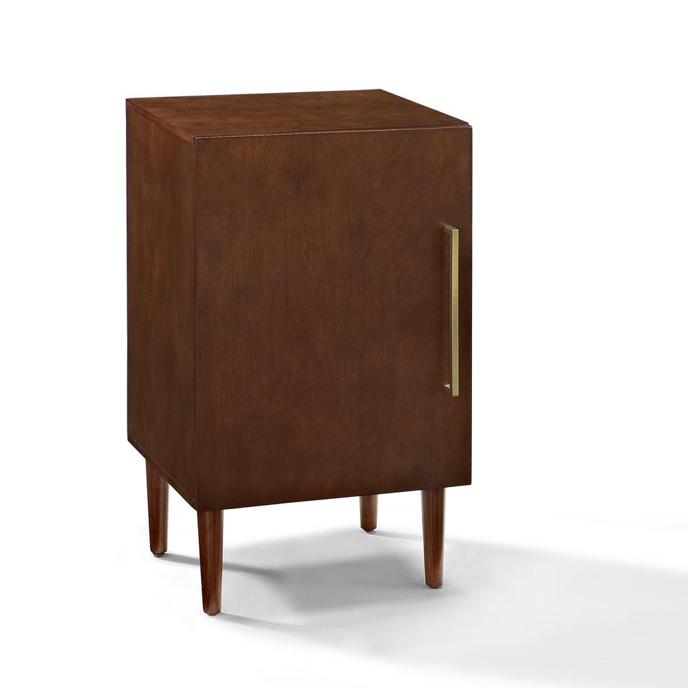 Everett Record Player Stand Mahogany