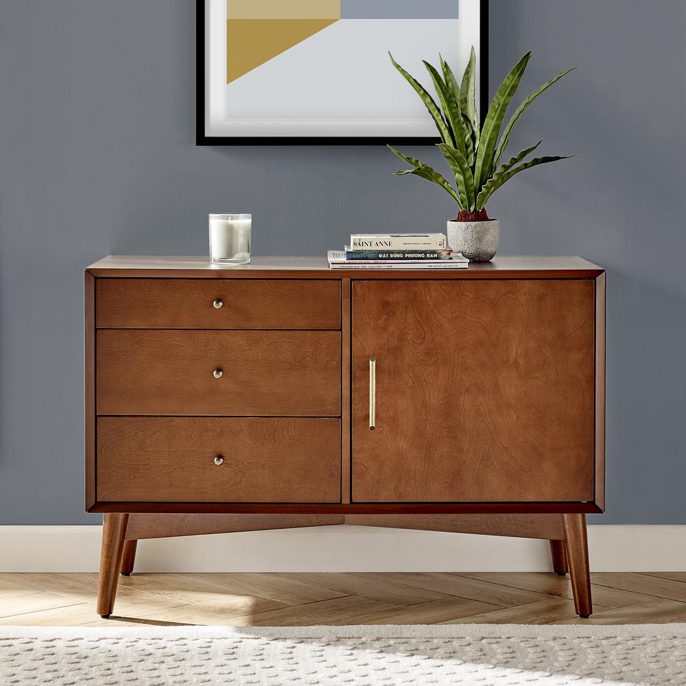 Landon Media Console Mahogany