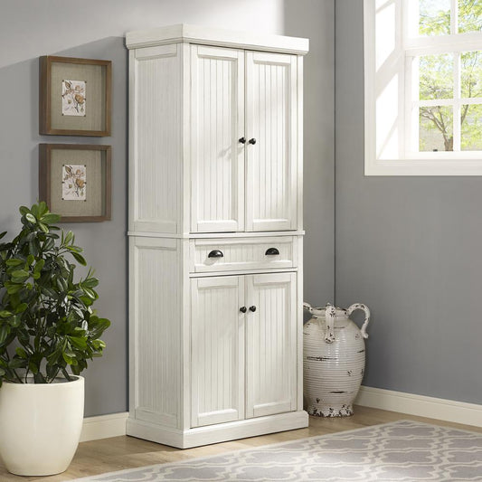 Seaside Pantry Distressed White