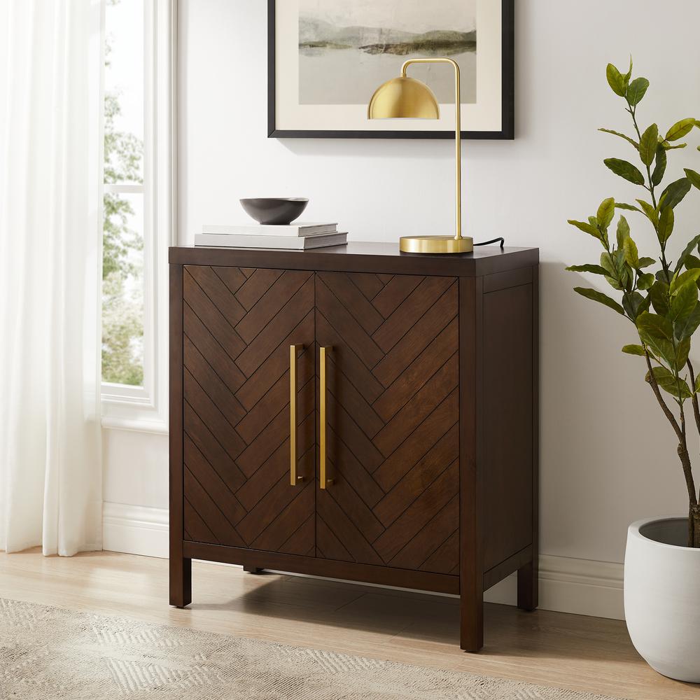 Darcy Accent Cabinet Dark Brown