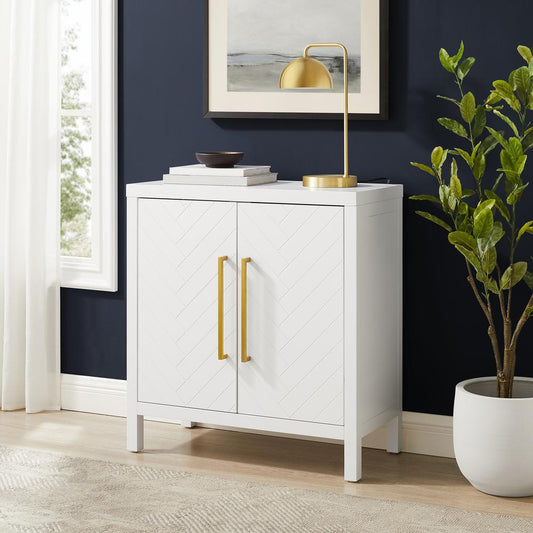 Darcy Accent Cabinet White