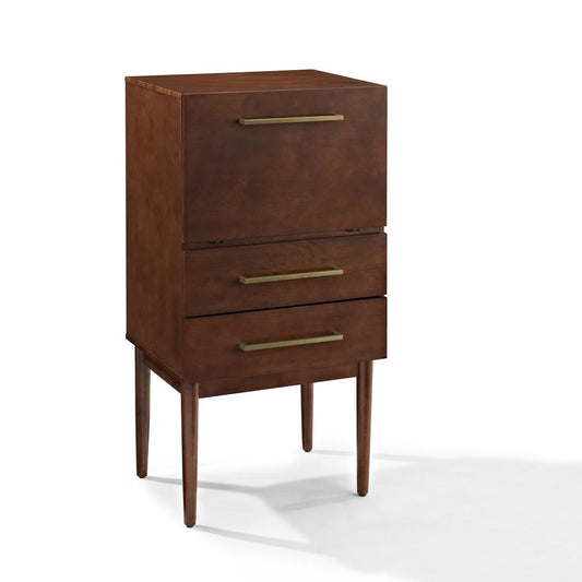 Everett Spirit Cabinet Mahogany