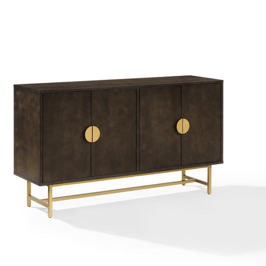 Blair Sideboard Dark Brown/Gold