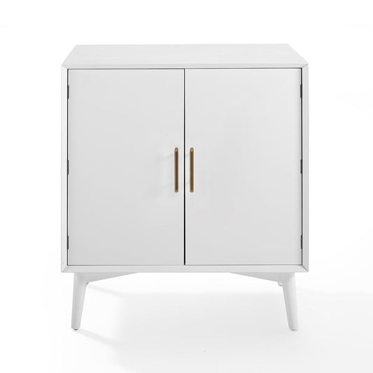 Landon Bar Cabinet White