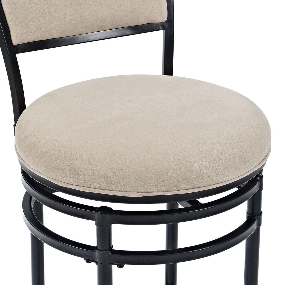 Rachel Bar Stool Black/White