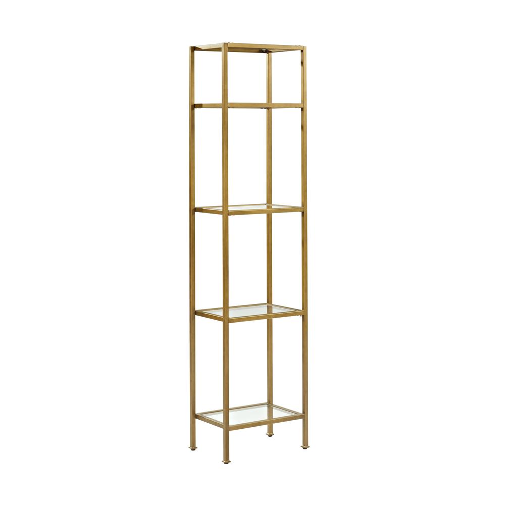 Aimee Narrow Etagere Soft Gold