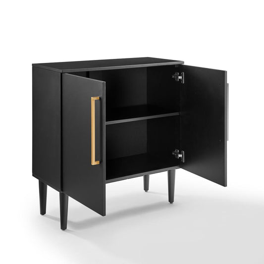 Everett Accent Cabinet Matte Black