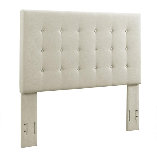 Reston Upholstered Full/Queen Headboard Creme