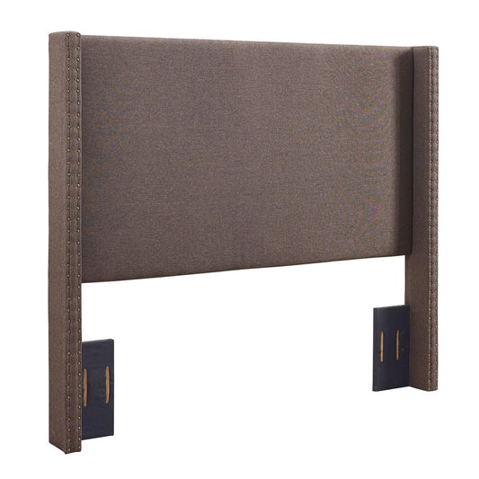 Casey Upholstered Full/Queen Headboard Bourbon